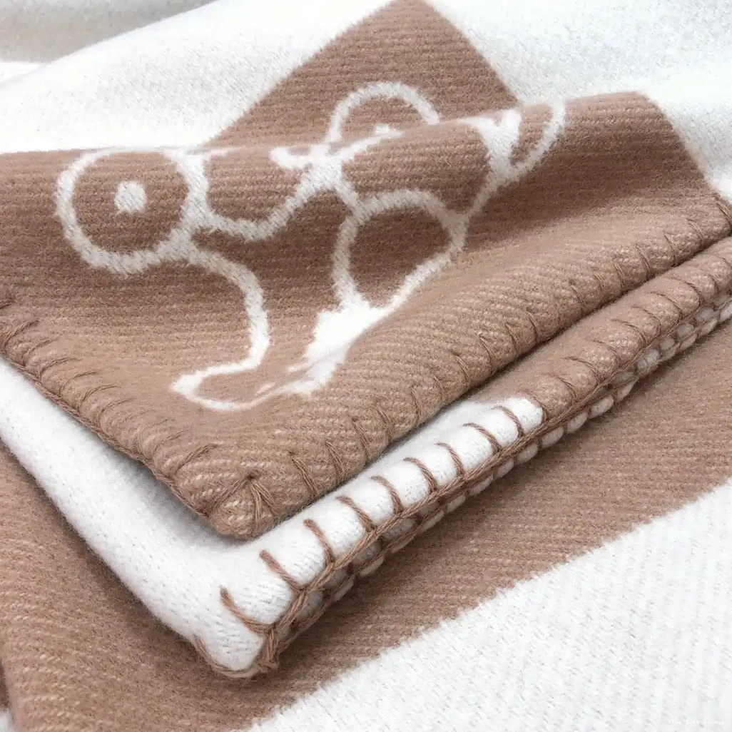 THROW HERMES BABY BLANKET WOOL ADADA AVALON 0702